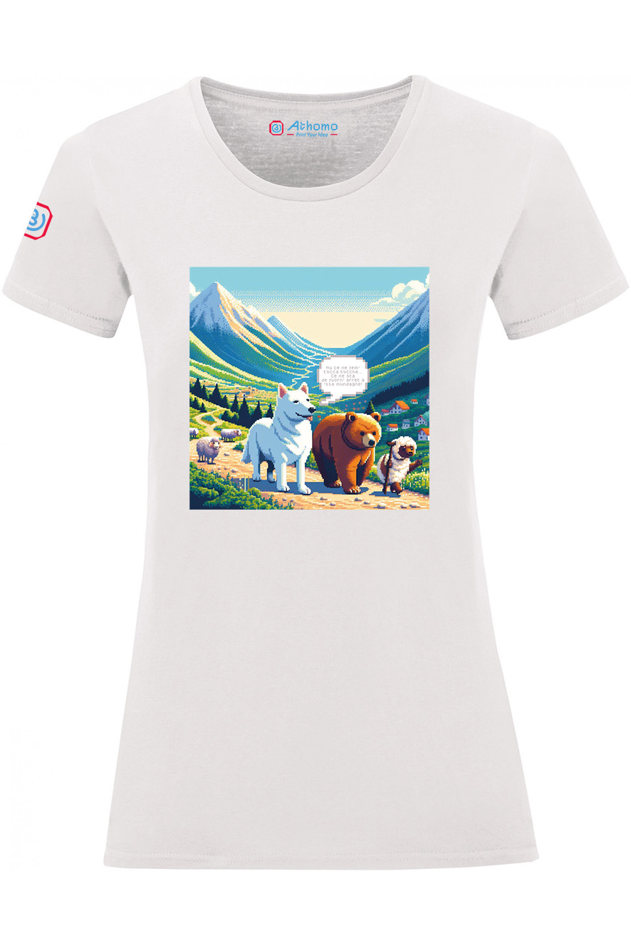 T-shirt AILOVABRUZZO PIXEL