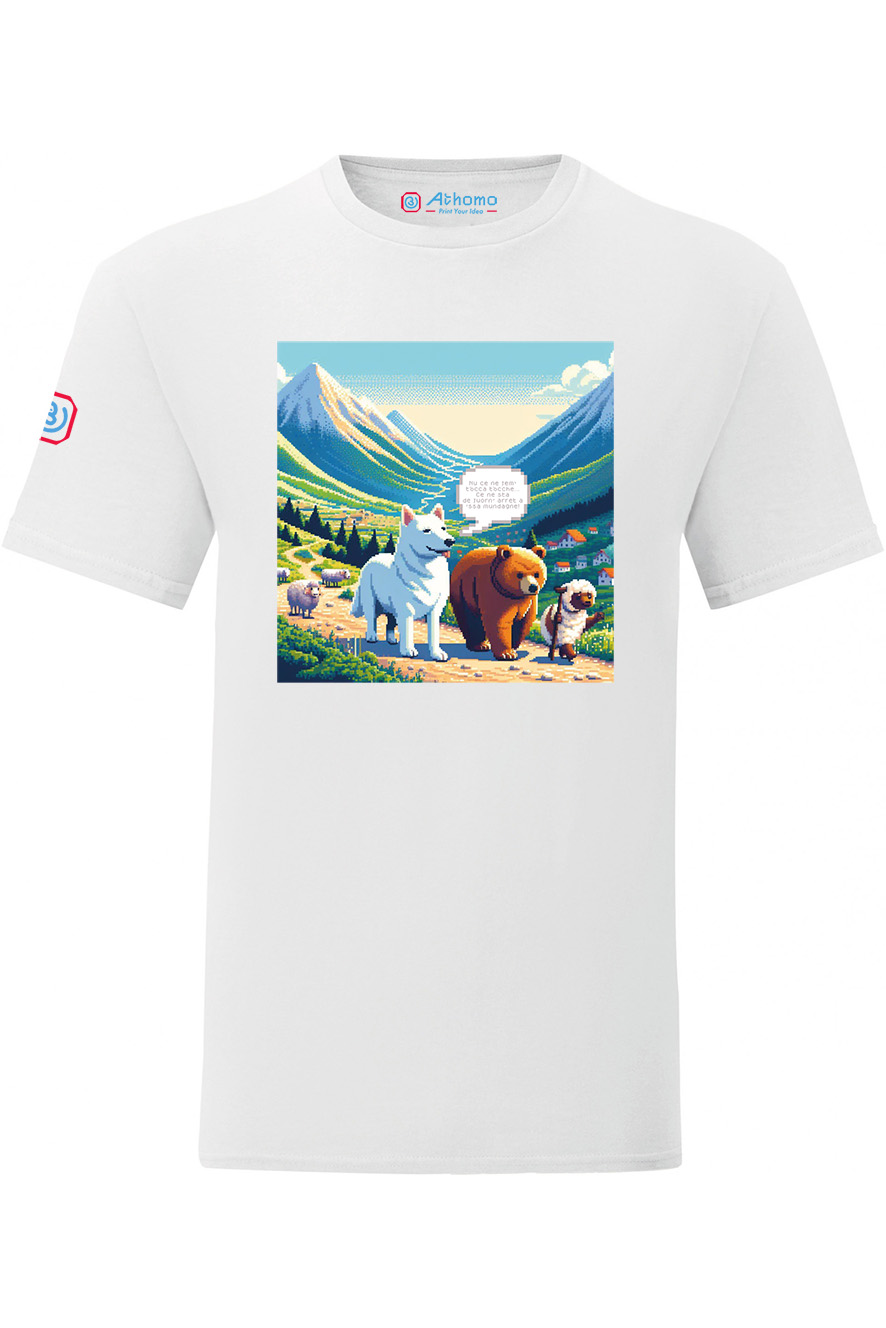 T-shirt AILOVABRUZZO PIXEL