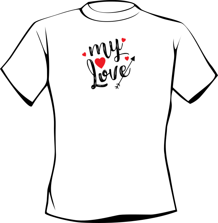 T-shirt LOVE ROMANCE