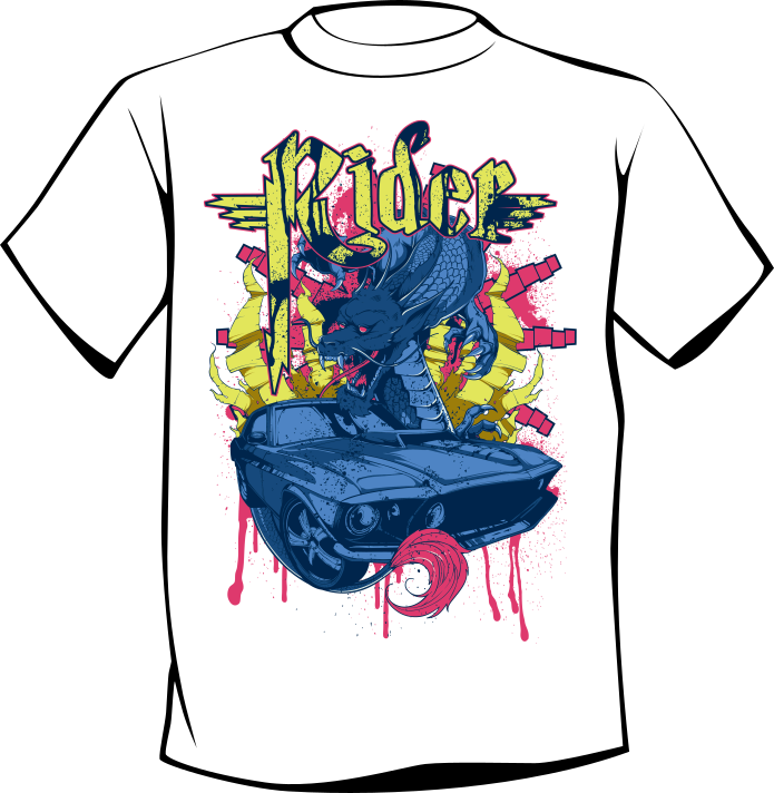 T-shirt AUTO RIDER