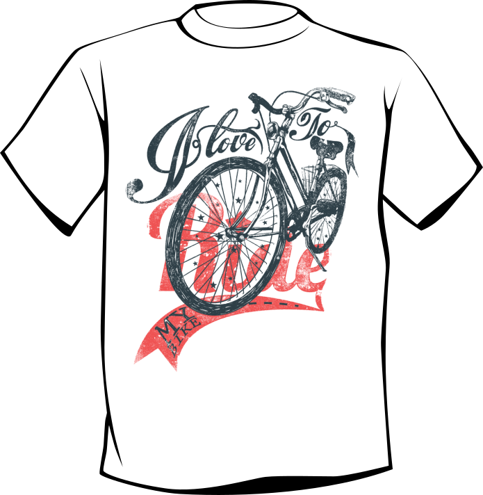 T-shirt BIKE
