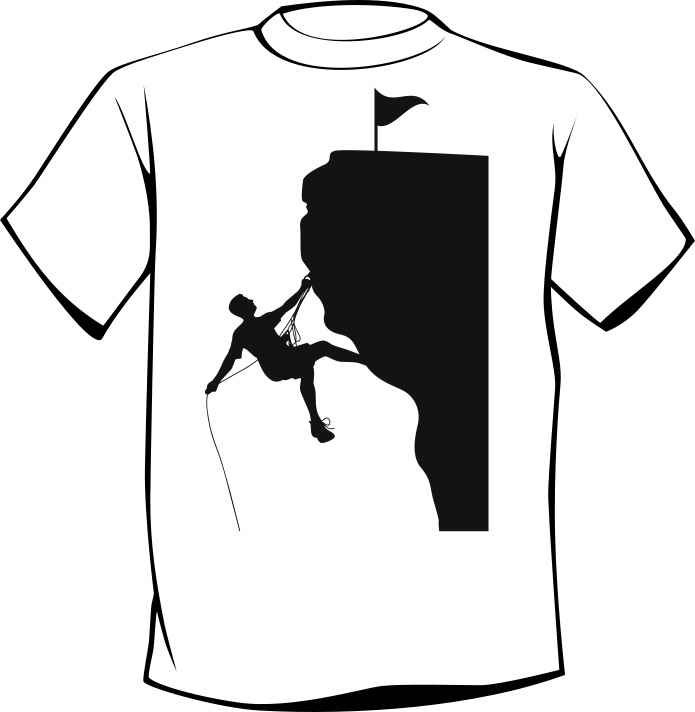T-shirt CLIMB