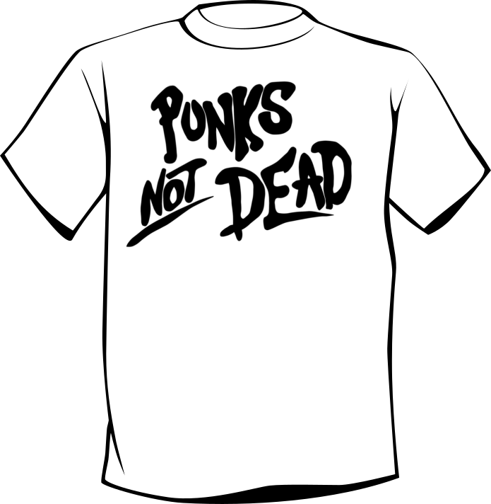 T-shirt PUNKS NOT DEAD
