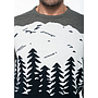 Maglione natalizio unisex girocollo con motivo "abete''