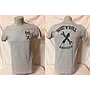 T-shirt grigio melange da uomo 'RRUST 'N' ROLL
