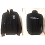 Felpa nera da uomo 'RRUST 'N' ROLL full zip