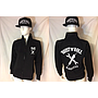 Felpa nera da donna 'RRUST 'N' ROLL full zip