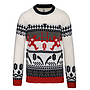 Maglione natalizio unisex girocollo con motivo "Rugby"