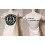 T-shirt bianca da donna 'RRUST 'N' ROLL