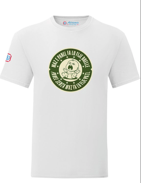 T-shirt AILOVABRUZZO MAZ E PANEL