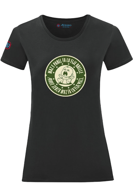 T-shirt AILOVABRUZZO MAZ E PANEL