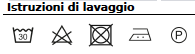 ISTRUZIONI DI LAVAGGIO