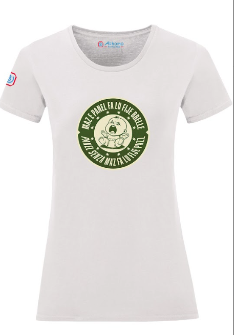 T-shirt AILOVABRUZZO MAZ E PANEL