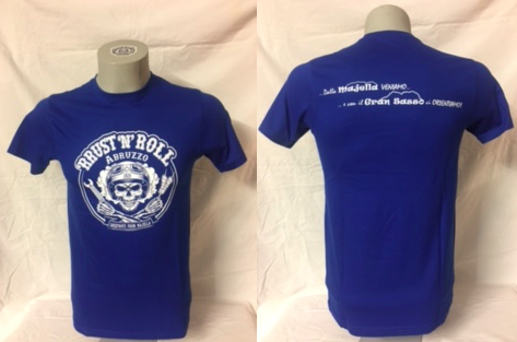 T-shirt royal da uomo 'RRUST 'N' ROLL