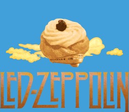 T-shirt AILOVABRUZZO LED ZEPPOLIN