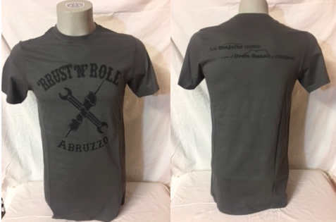 T-shirt smoke da uomo 'RRUST 'N' ROLL