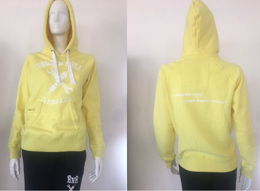 Felpa lime light da donna 'RRUST 'N' ROLL