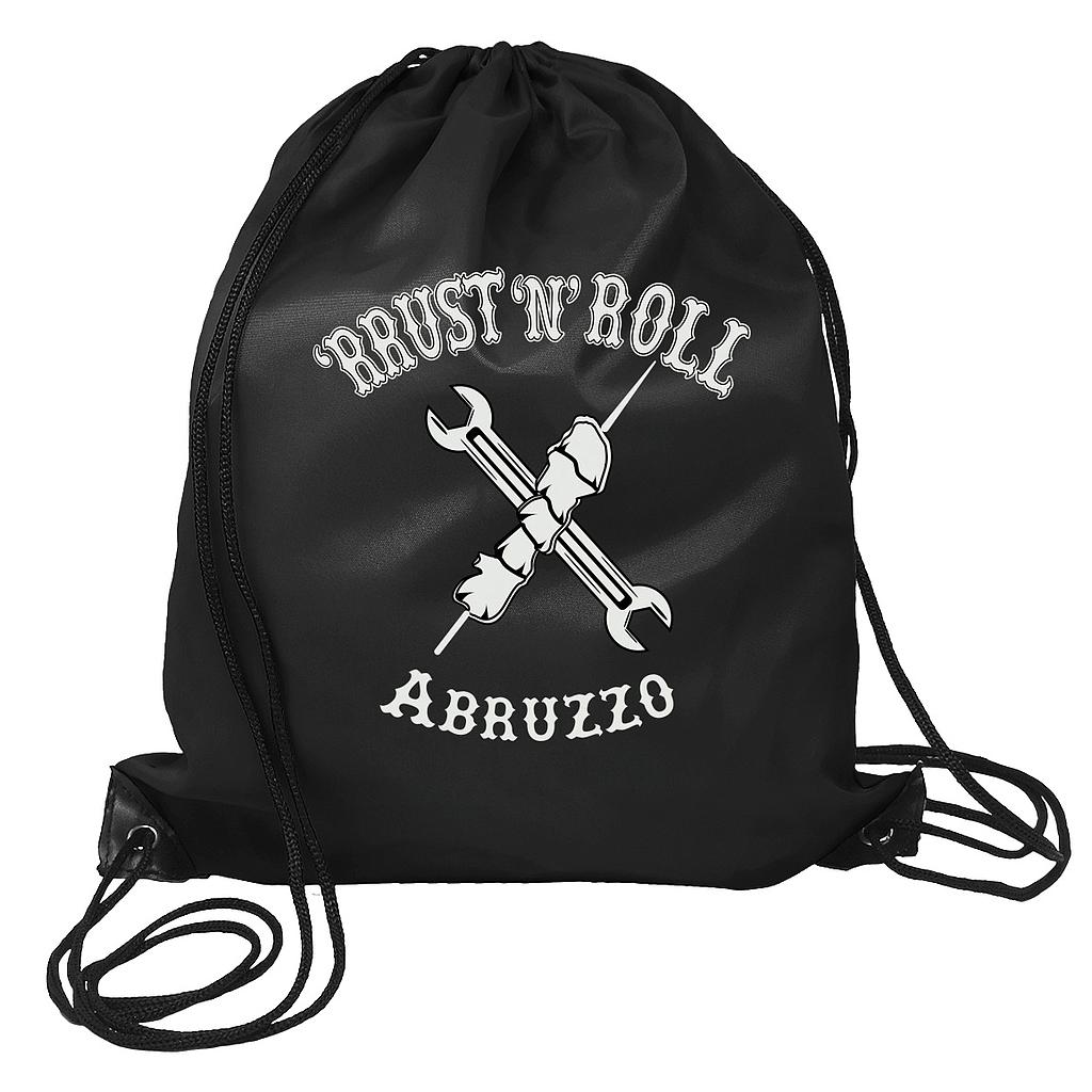 Sacca nera 'RRUST 'N' ROLL