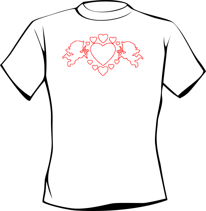 T-shirt CUPID LOVE HEART