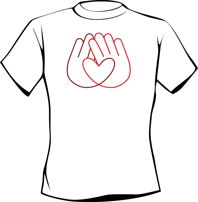 T-shirt TWO HANDS LOVE