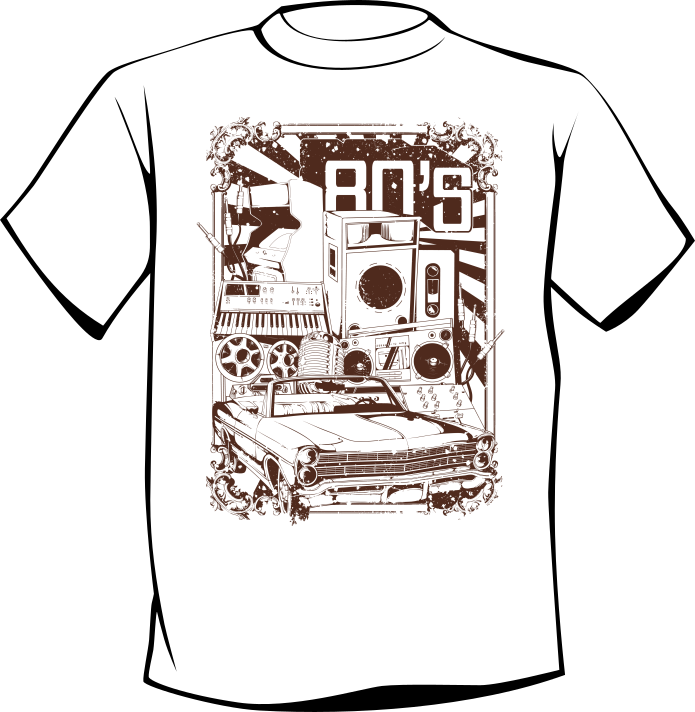 T-shirt AUTO 80