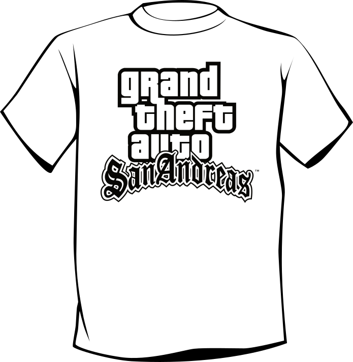 T-shirt SAN ANDREAS