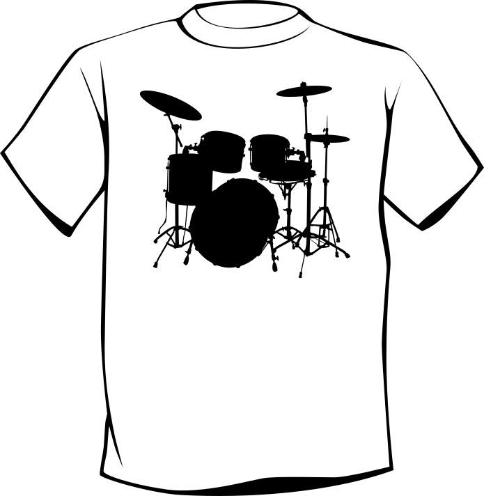 T-shirt DRUM