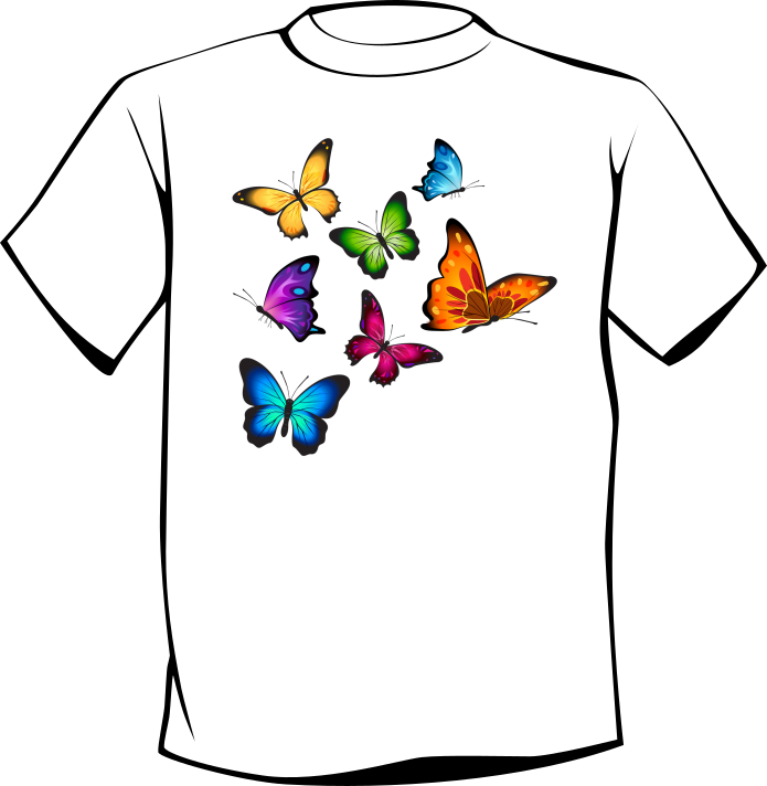 T-shirt BUTTERFLYS