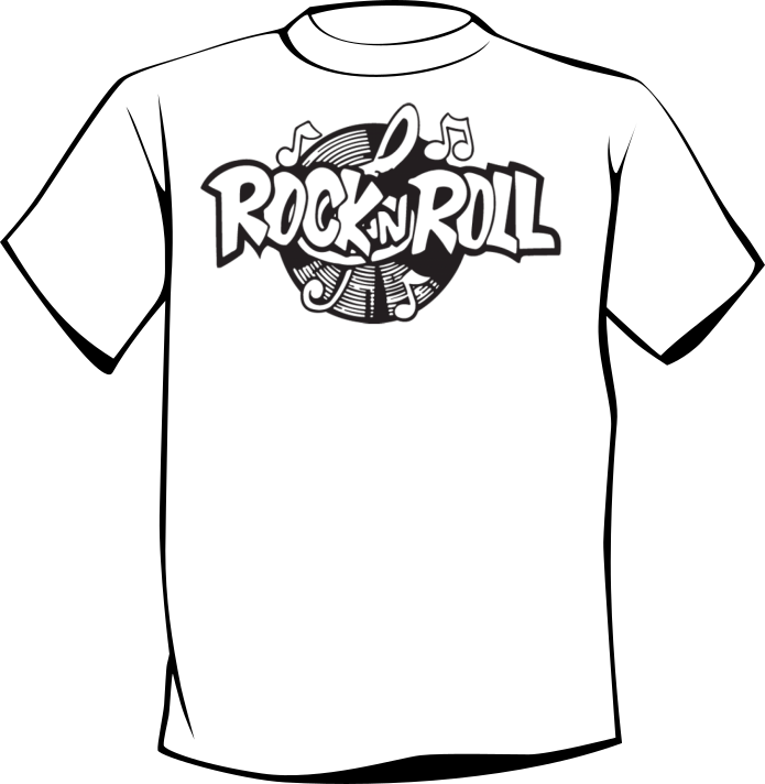 T-shirt ROCK'N ROLL DISCO