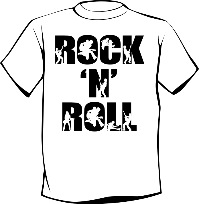 T-shirt ROCK'N ROLL PEOPLE