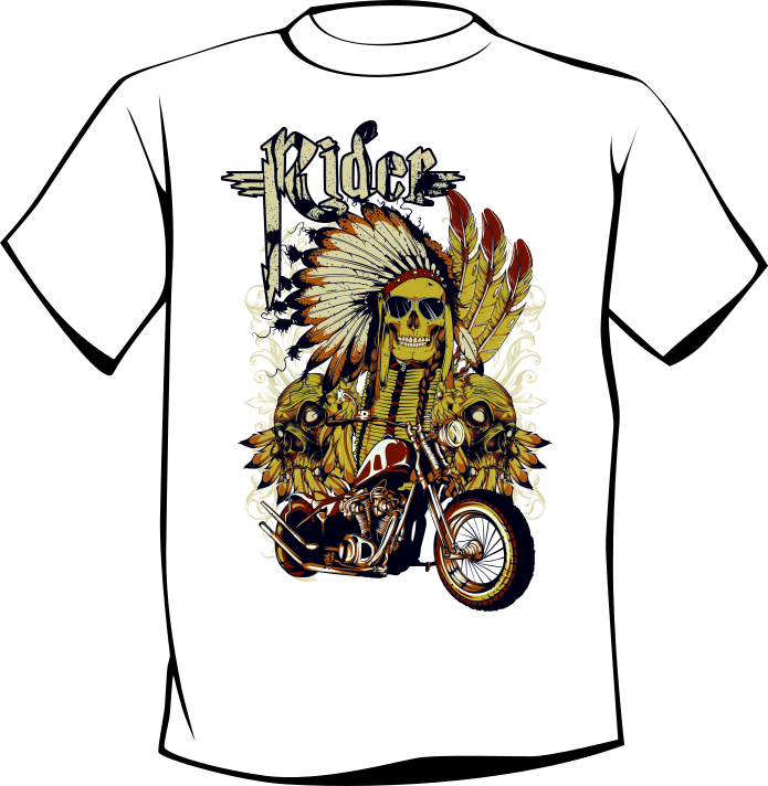 T-shirt INDIAN RIDER