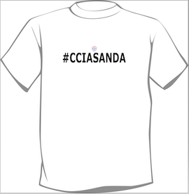 T-shirt #CCIASANDA