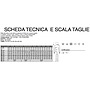 SCHEDA TECNICA E SCALA TAGLIE