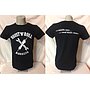 T-shirt nera da uomo 'RRUST 'N' ROLL