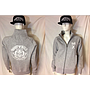 Felpa grigio melange da donna 'RRUST 'N' ROLL full zip